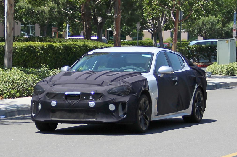 Illustration for article titled Have Some Kia GT Spy Shots